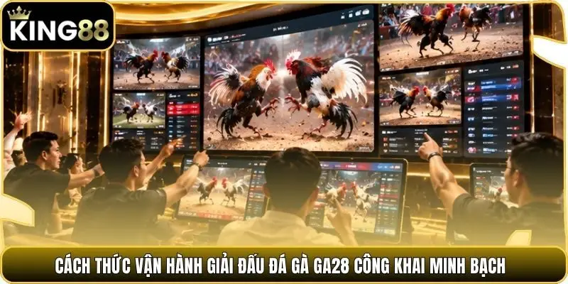 Cách thức vận hành giải đấu đá gà GA28 công khai minh bạch