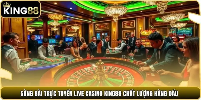Sòng bài trực tuyến Live Casino king88 chất lượng hàng đầu